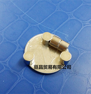 희토류 자석 자석 원형 자석 6X6mm 네오디뮴 철붕소 흡철석 자강 강자 6*6mm