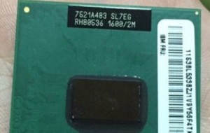 [중고] 펜티엄 PM725 SL7EG 1.6G 2M PGA 노트북 CPU Original 공식 판 PGA Pin -[555897504778]