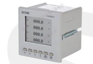 PA2000-3 3상 3선 3상 4선 LCD 다기능 하모닉 측정 전력계 스펠