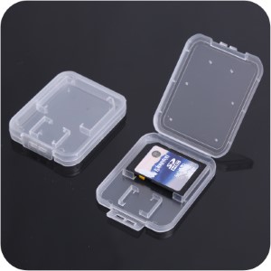 SD카드케이스 메모리카드 소백케이스 SDHC 투명플라스틱 수납케이스 카메라카드케이스