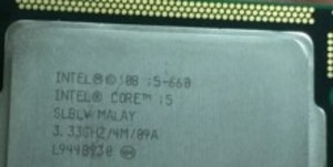 [중고] INTEL I5-660 I5-650 데스크탑 CPU 필름 원본 -[568149152687]