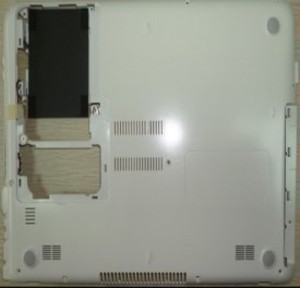 [중고] 신품 오리지날 삼성 SAMSUNG SF310 SF311 D 케이스 하단 케이스 흰색 노트북 케이스 -[521045000000]