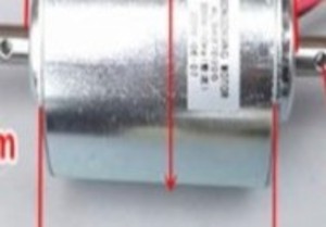 AC220V 정류 DC 고속 모터 양극 및 고전압 DC 모터 이중 샤프트 모터 전면 및 후면 볼 베어링 -mo[594305699686]